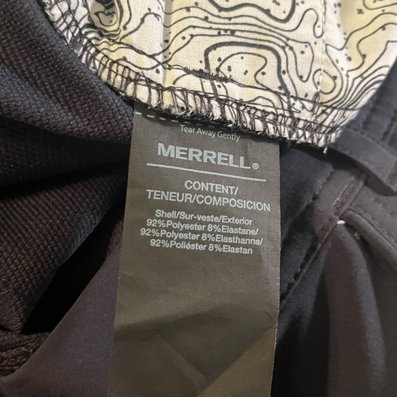 Merrell Pants Womens 10 Stapleton II Straight Leg Outdoors Hiking Dark Charcoal - Picture 7 of 11